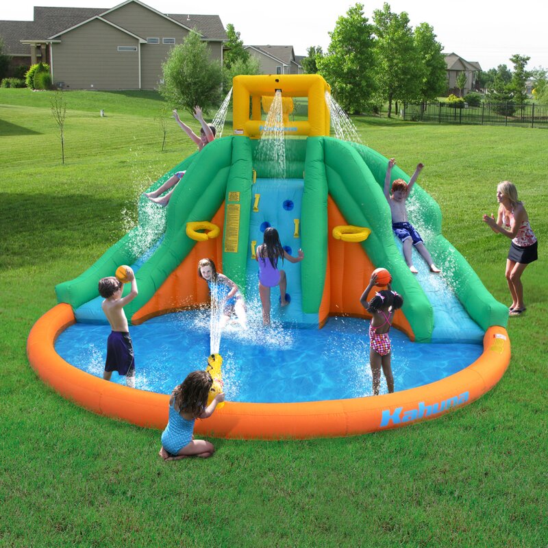 magic time inflatable water slide